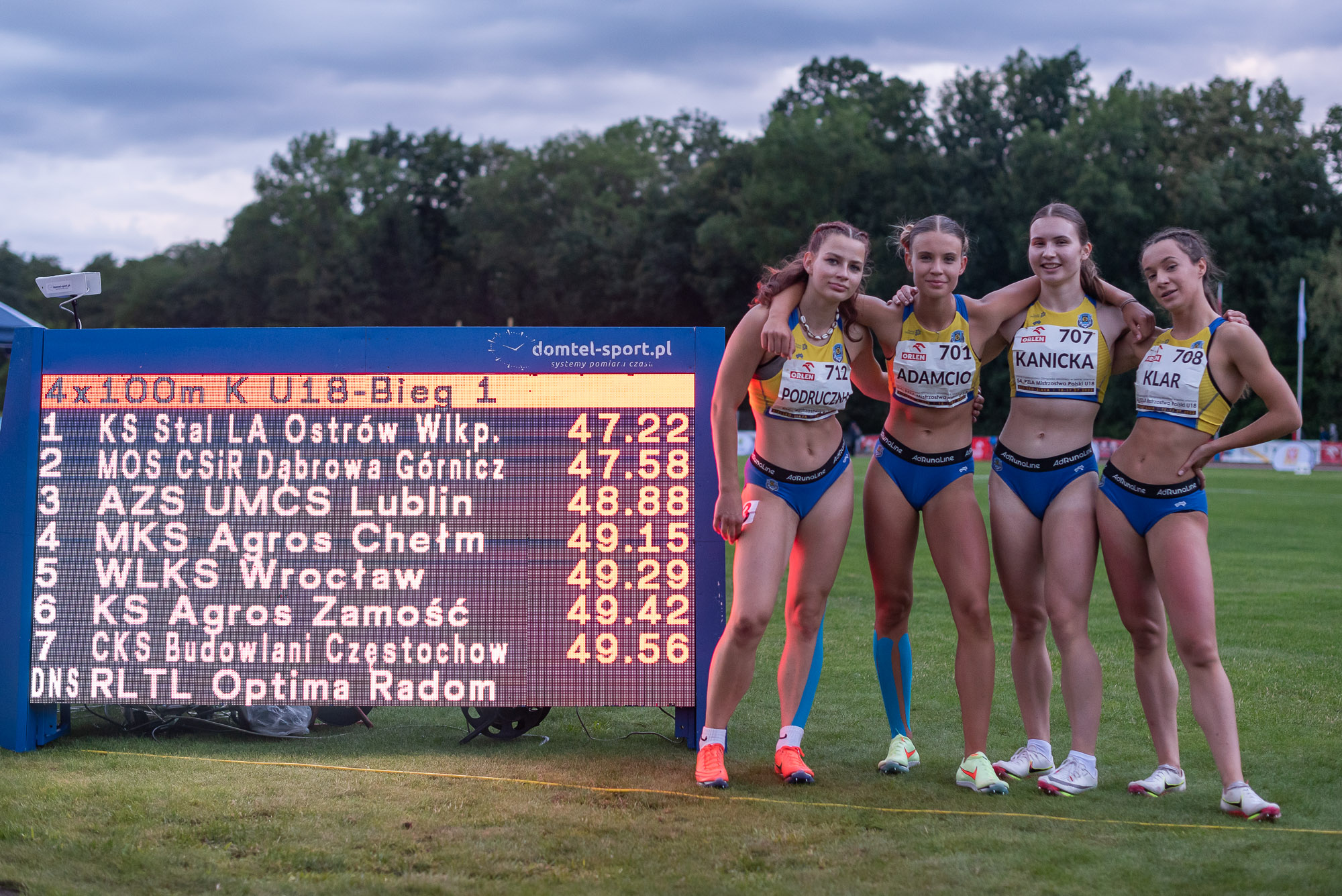 28. Ogólnopolska Olimpiada Młodzieży. 54. PZLA MP U18 dz. 2 obrazek 2