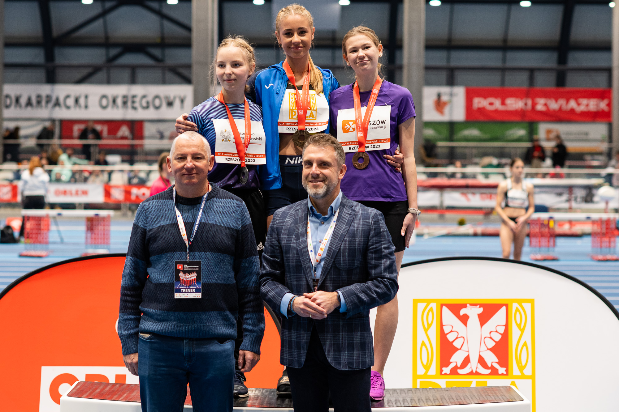 PZLA Halowe Mistrzostwa Polski U18 i U20, Rzeszów 2023 - dzień I obrazek 3