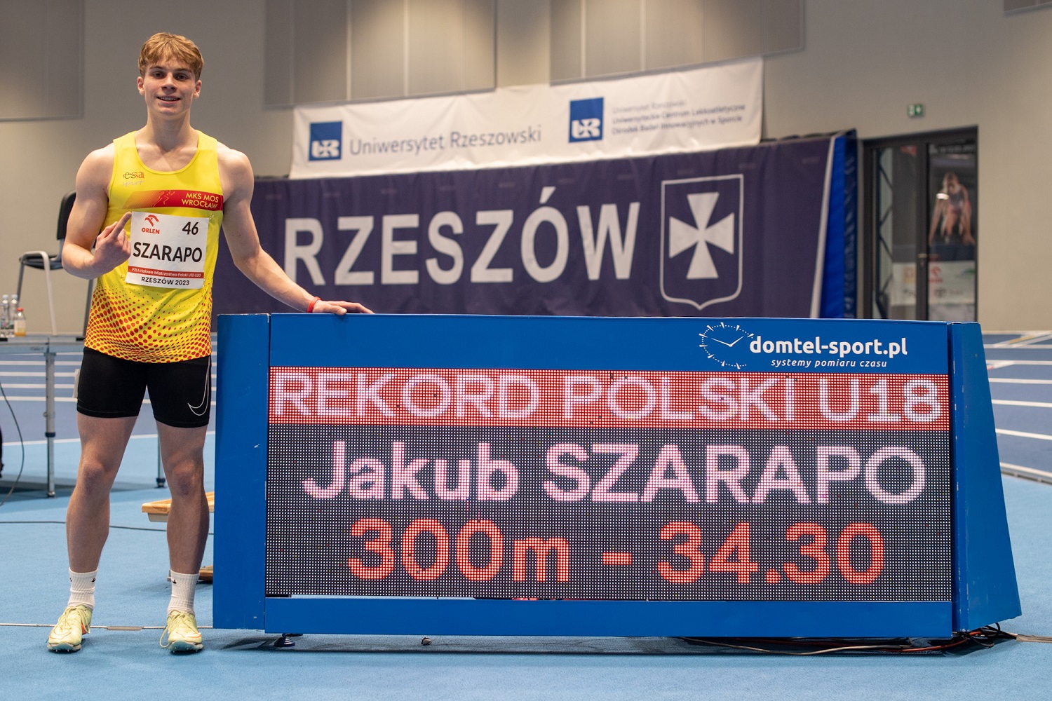 PZLA Halowe Mistrzostwa Polski U18 i U20, Rzeszów 2023 dzień II  obrazek 2