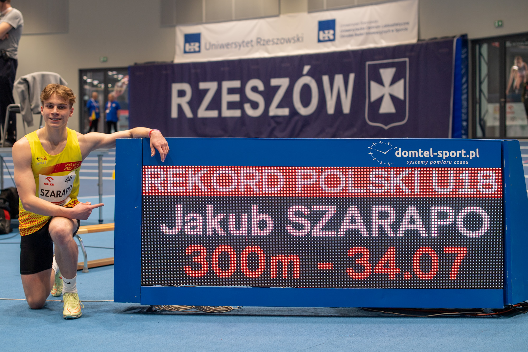 PZLA Halowe Mistrzostwa Polski U18 i U20, Rzeszów 2023 dzień III obrazek 11