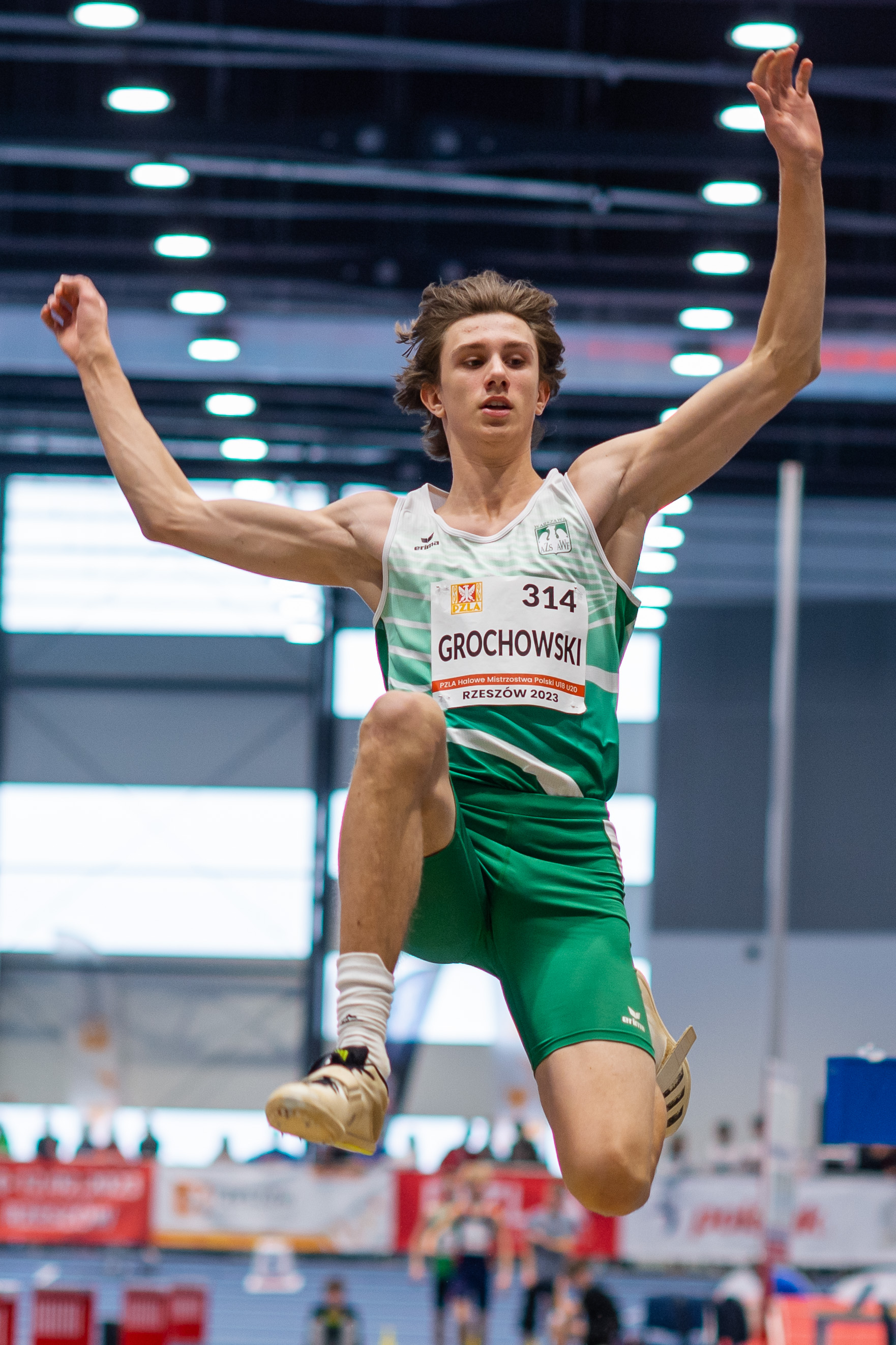 PZLA Halowe Mistrzostwa Polski U18 i U20, Rzeszów 2023 dzień II  obrazek 23