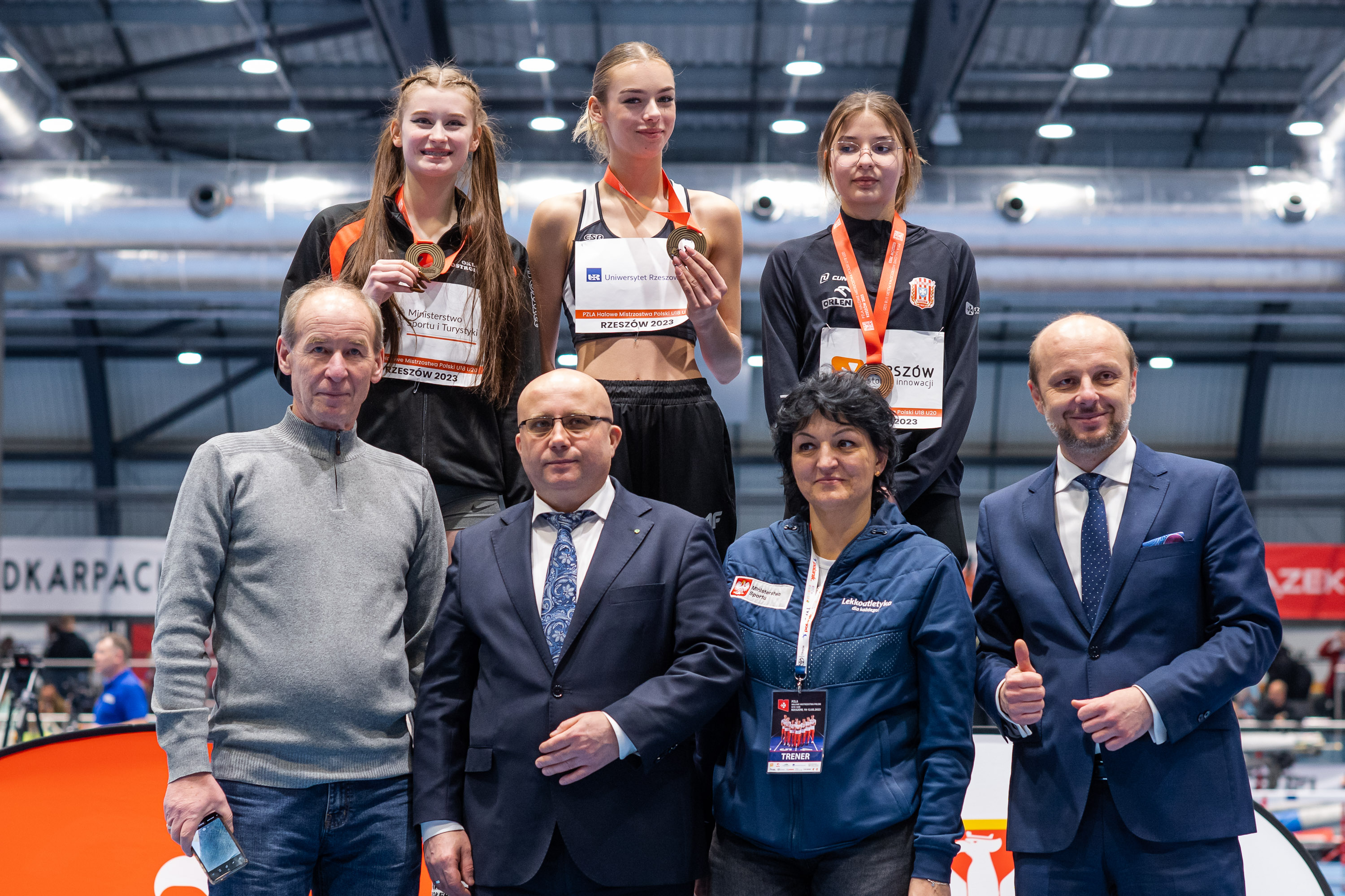PZLA Halowe Mistrzostwa Polski U18 i U20, Rzeszów 2023 dzień II  obrazek 17