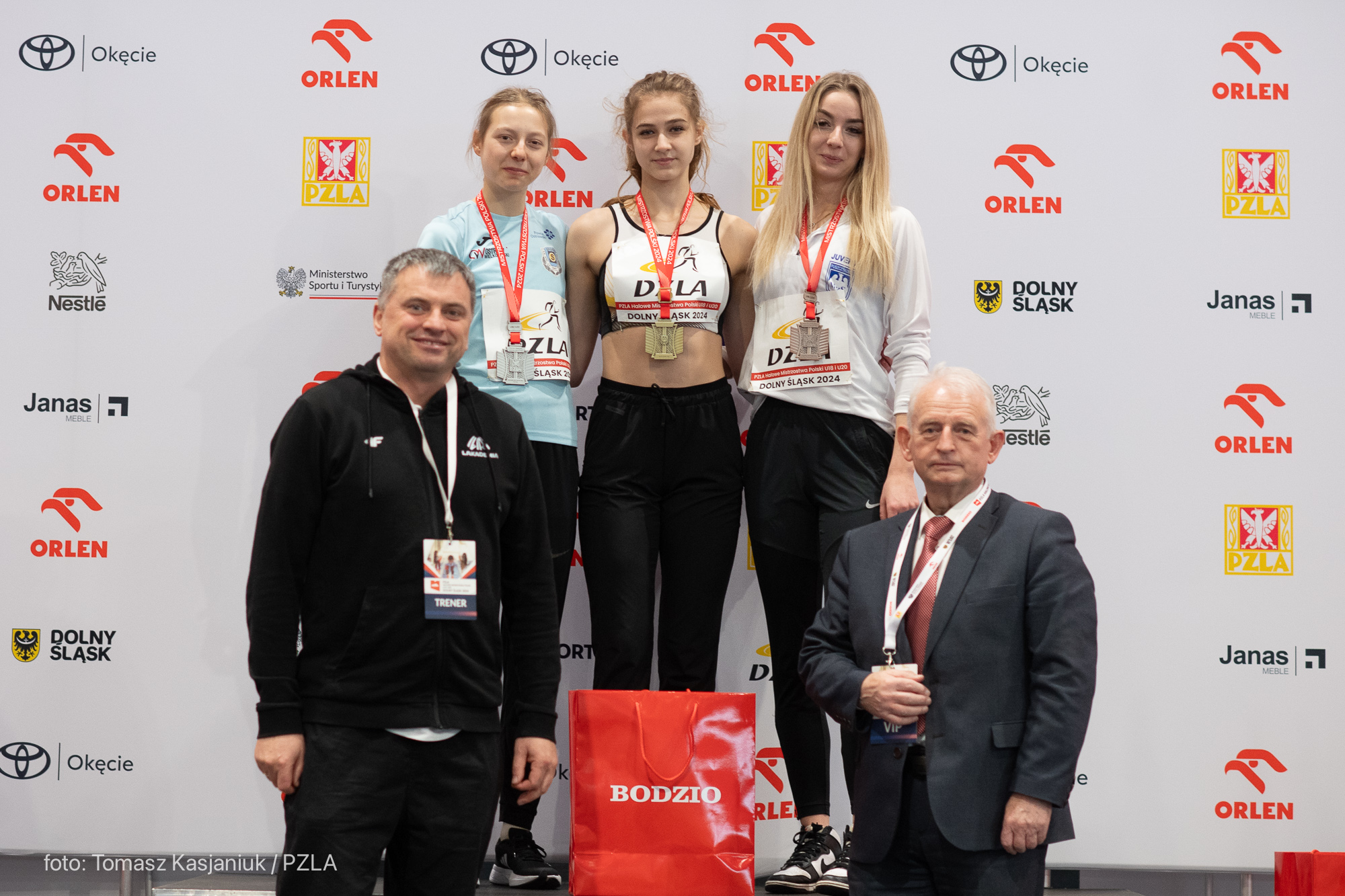 PZLA Halowe Mistrzostwa Polski U18 i U20 2024, dzień 1 obrazek 4