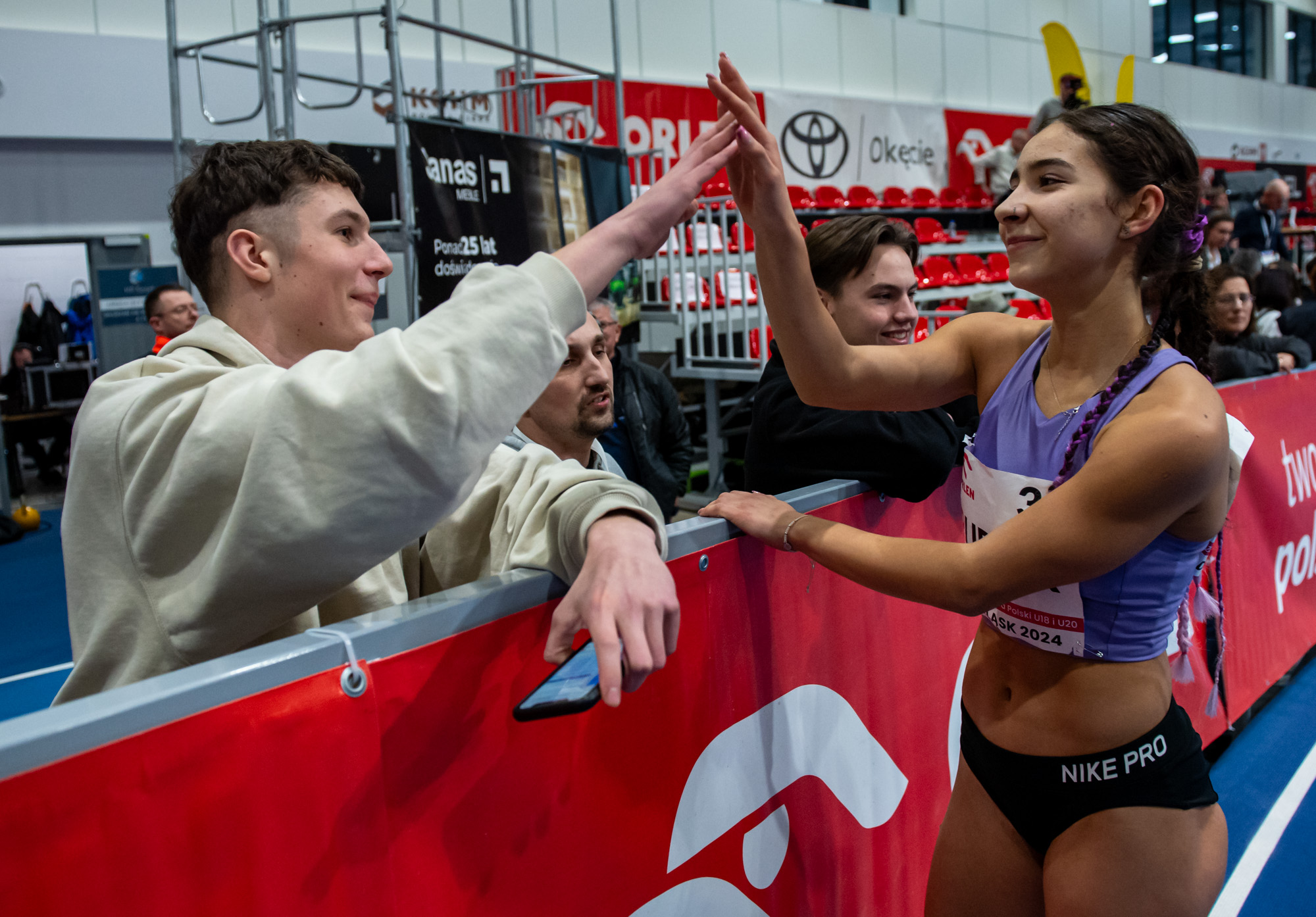 PZLA Halowe Mistrzostwa Polski U18 i U20 2024, dzień 1 obrazek 6
