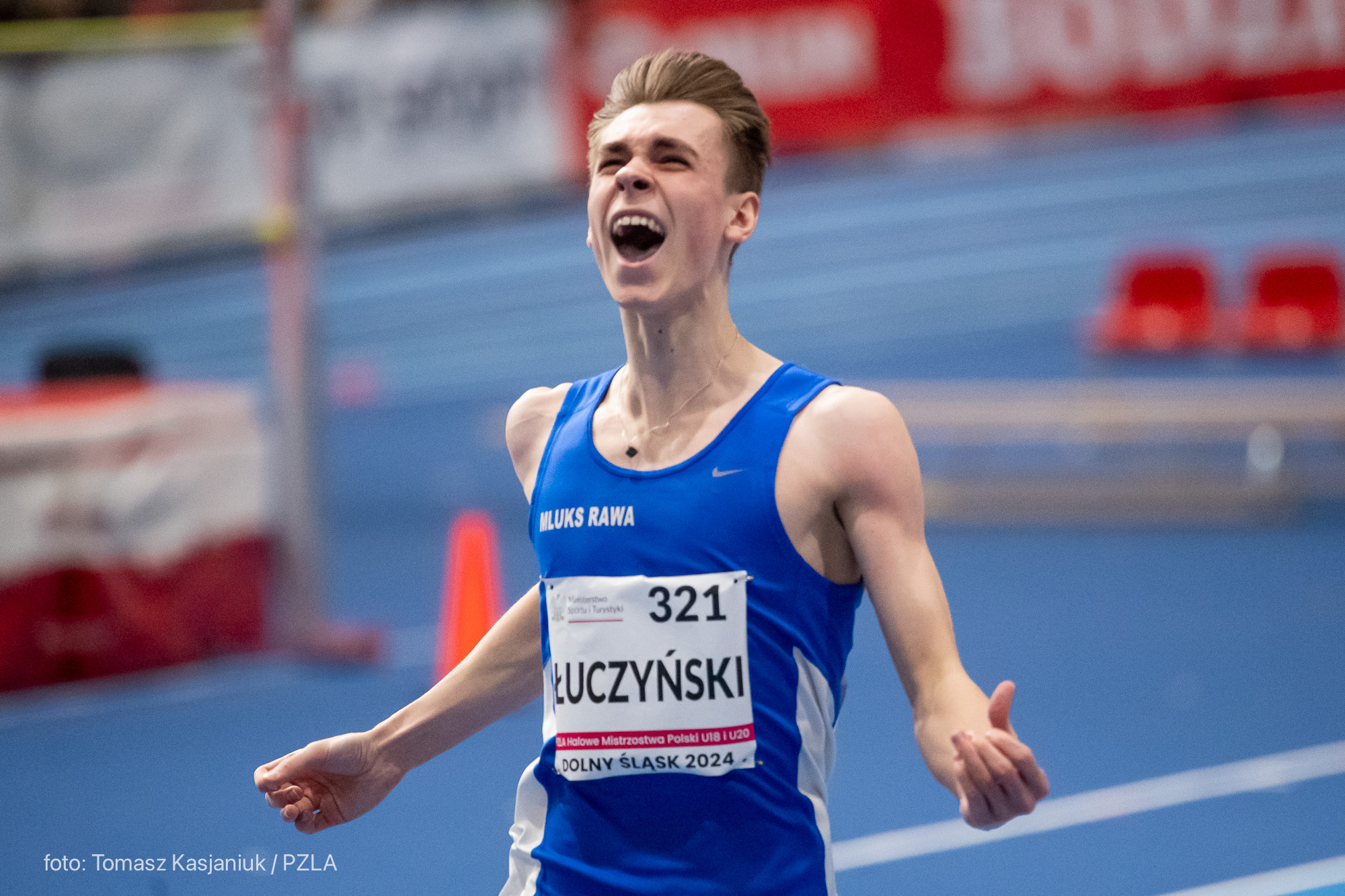 PZLA Halowe Mistrzostwa Polski U18 i U20 2024, dzień 2 obrazek 8