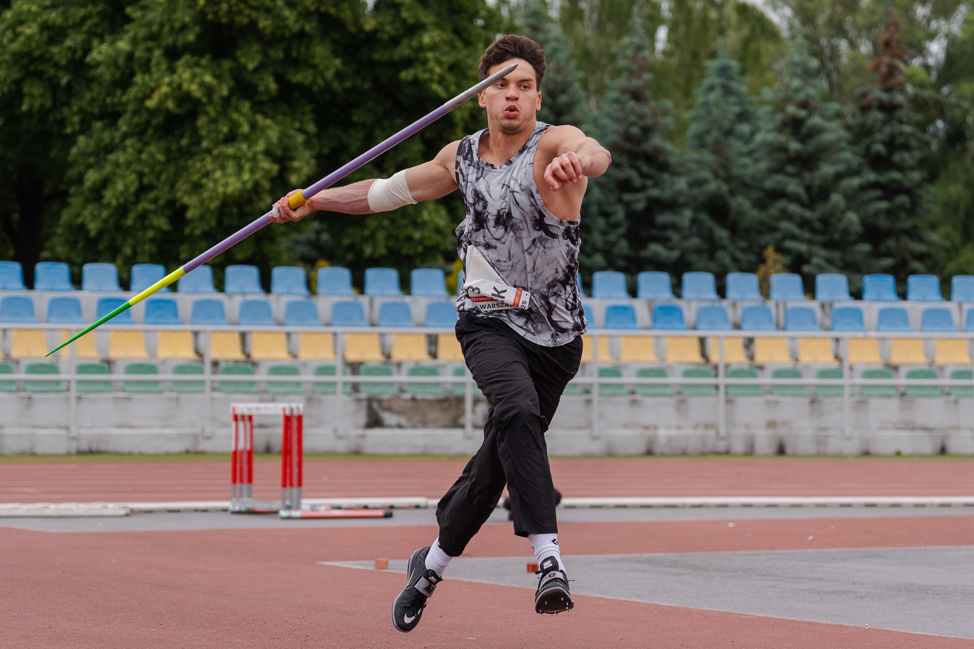 PZLA Mistrzostwa Polski U23 i S w Wielobojach 2025, dzień 2 obrazek 12