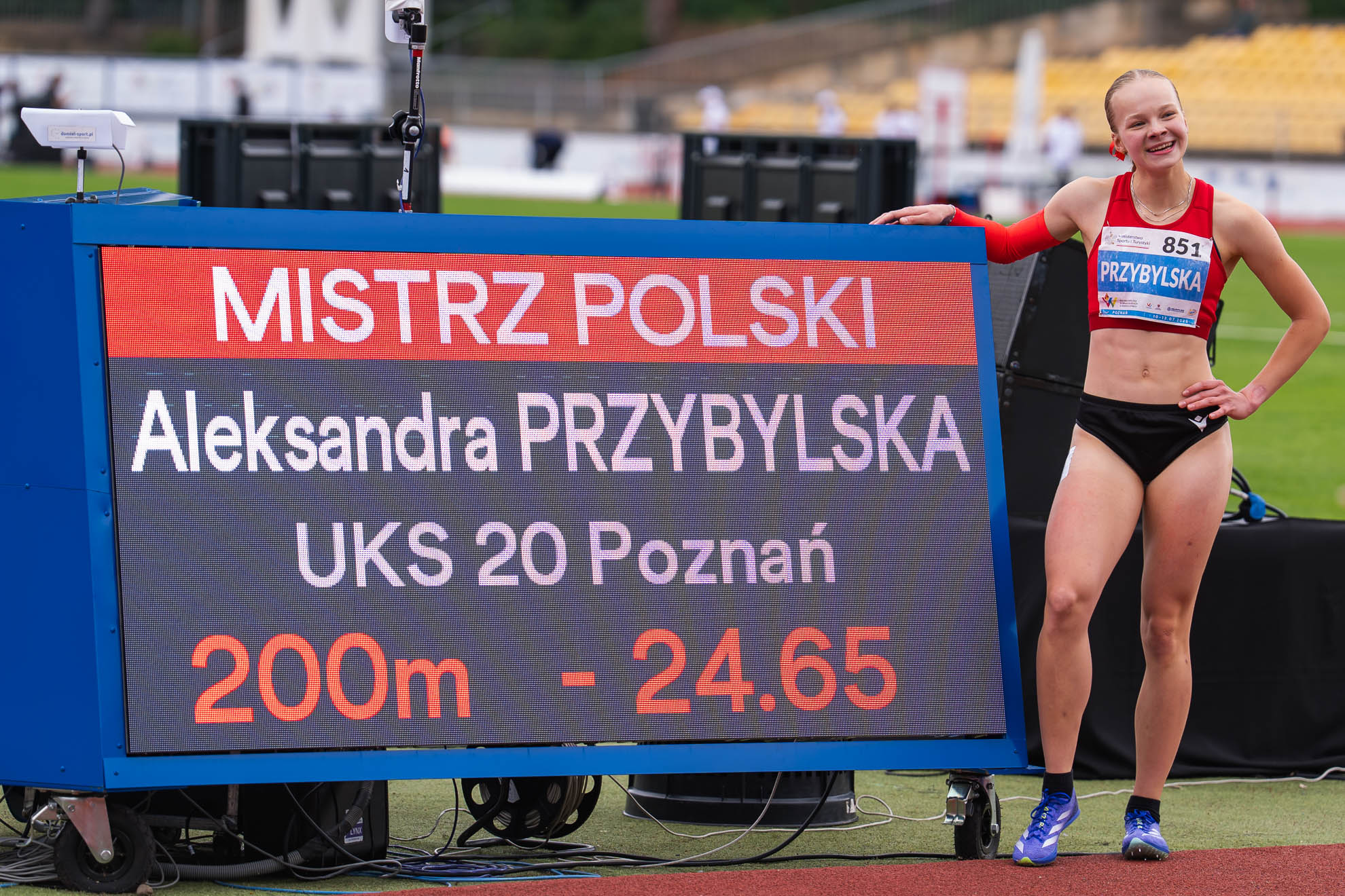 31. Ogólnopolska Olimpiada Młodzieży. 57. PZLA MP U18, dzień 3 obrazek 19