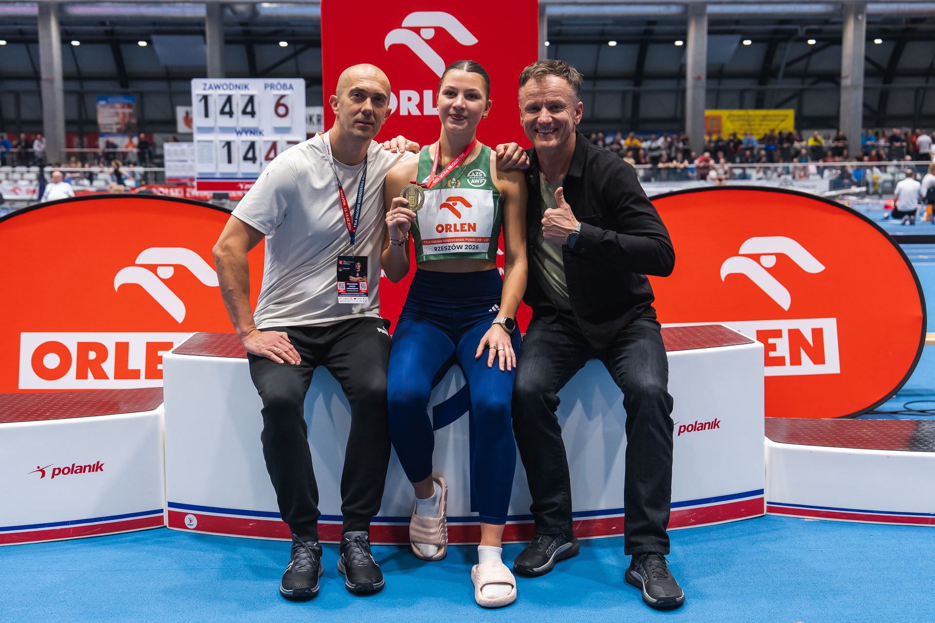 PZLA Halowe Mistrzostwa Polski U18 i U20 2026. Dzień 1 obrazek 23