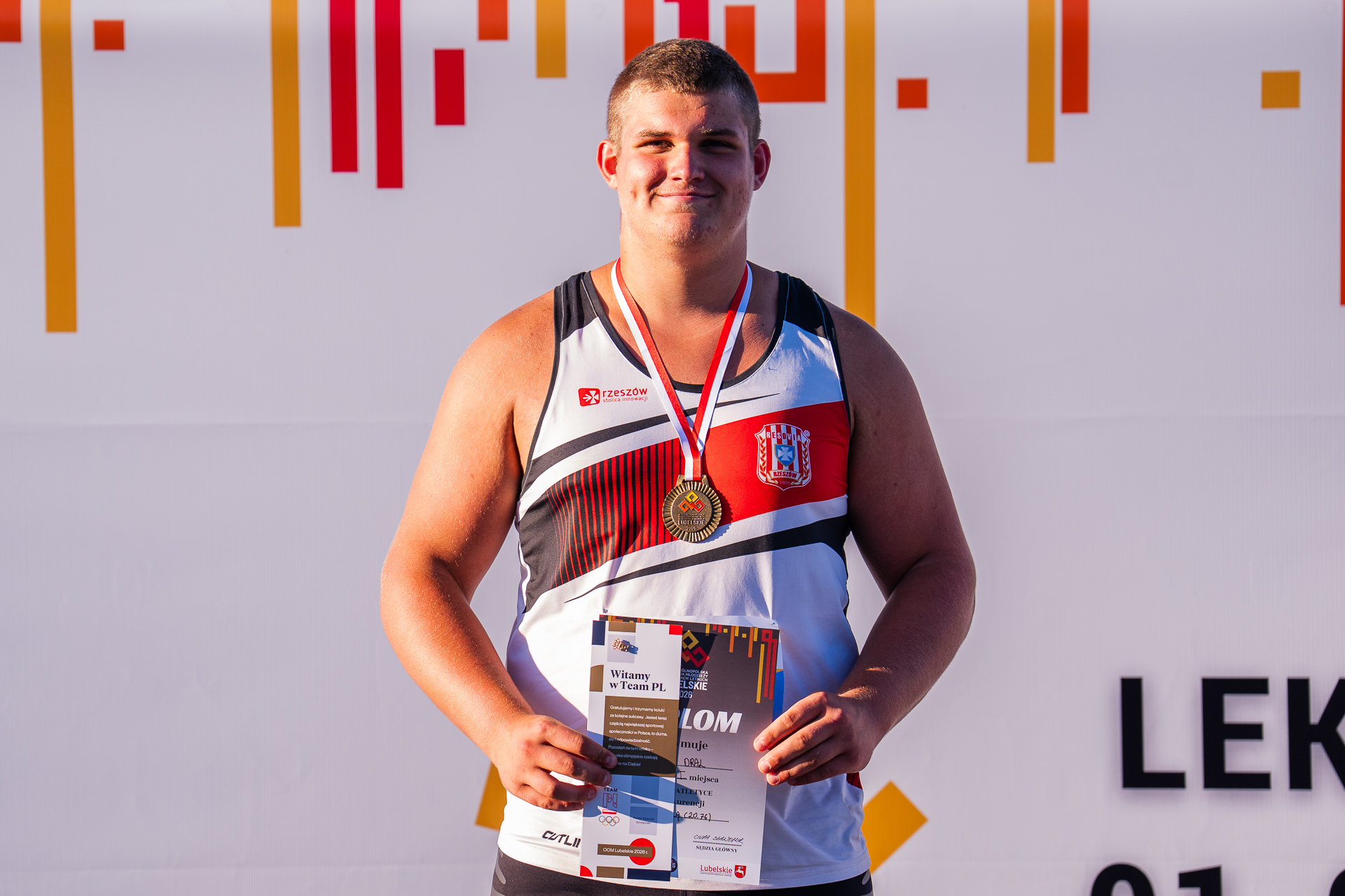 32. Ogólnopolska Olimpiada Młodzieży. 58. PZLA MP U18 dz. 1 obrazek 9